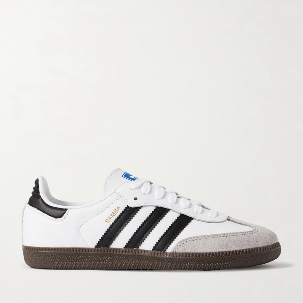 Adidas Originals Samba OG leather and suede sneakers